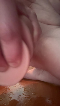 Comes Very Quickly with the Dildo. Squirting