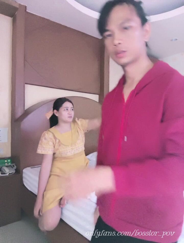 Bosstor pov: Thai Teacher in Hotel
