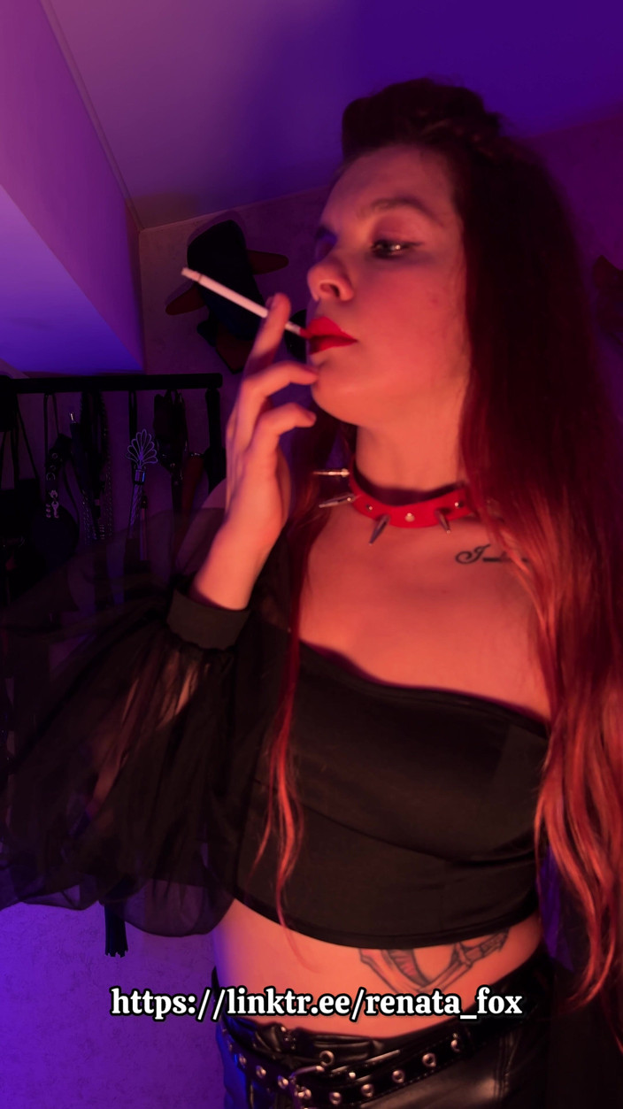 Renata Fox: Om du gillar att se en kvinnas läppar sluta sig...