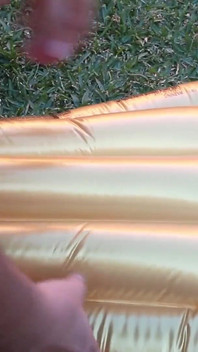 Tapete de aire de piscina