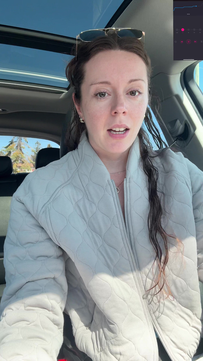 Nadia Foxx: Tim Hortons Drive Thru Orgasm!