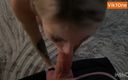 Viky one: Deep Blowjob From the First Person. I Started Filming and...