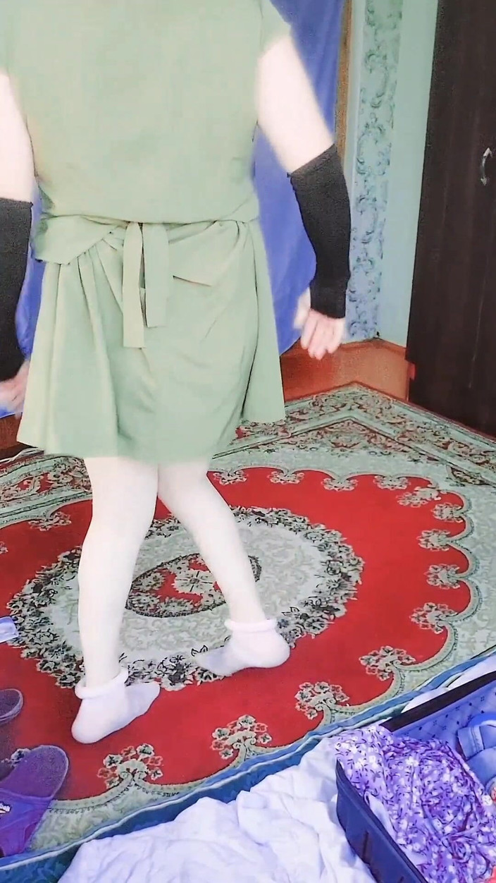 Kitty_Cross: Twerking 대박 후장 크로스드레서 Sissy 아마추어 게이