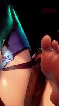 Eula Genshin Impact Gives You a Footjob POV Ntr Hilichurl