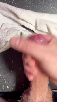 Exclusive: Guy Shows off His Legs and Cums on His Socks.