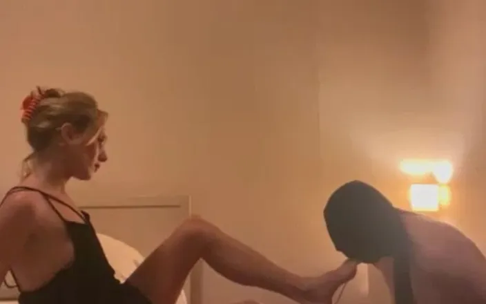Czech Ladies: He Worships My Feet and Get Spanked
