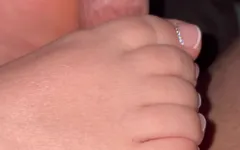 Amateur Footjob Nice Small Feet