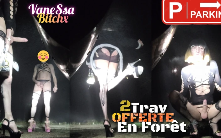 Crossdresser walking with butt plug the forest Trans Porn Videos | Faphouse
