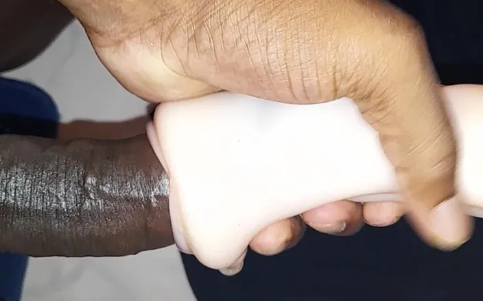 Black guy: New Toy Pt3 with Cumshot