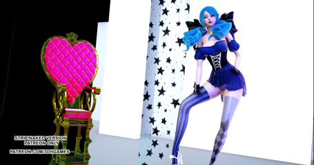 3D-Hentai Games: Bestie - Excuseme Gwen sexy kpop dance league of legends