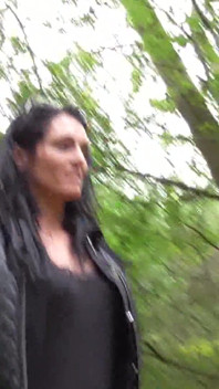 German Proll Doms Trample Old Slave Outdoor