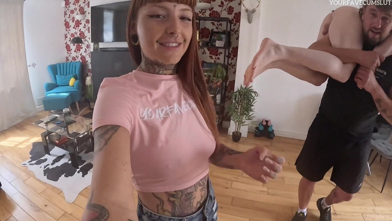Yourfavecumslut: Vyzvednout a nést s naším paroháčem