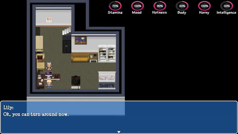 Dirty GamesXxX: Lily of the Valley: žena v domácnosti a špinavá striptérka