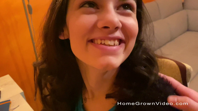 Homegrown Video: Cute Sofia Gets a Facial