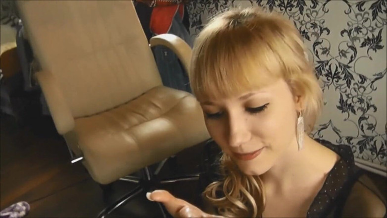 Angel The Dreamgirl: Блондинку красуню відтрахали в дупу перед камшотом після мінету