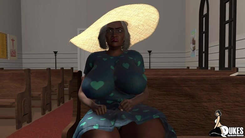 Dukes Hardcore Honeys: Deep fucking the big butt church lady