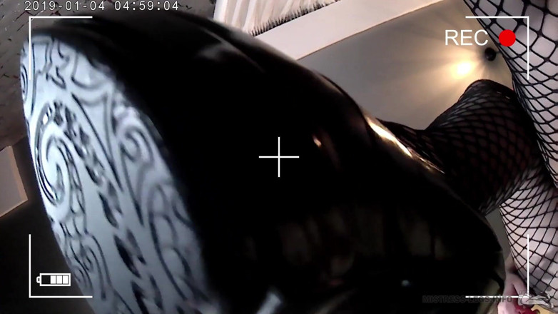 Mistress Legs: Mistress trampling slave in high heels
