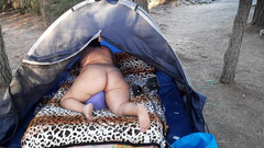 Riderqueen: Venkovní chlupatá kundička bbw