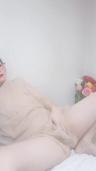 Culo Sexy Sdraiato Sul Letto Bell'aspetto