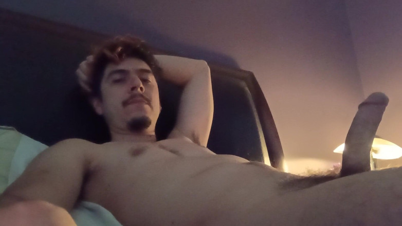 Tabasco Jake: Handsome Man Big Throbbing Cock No Hands