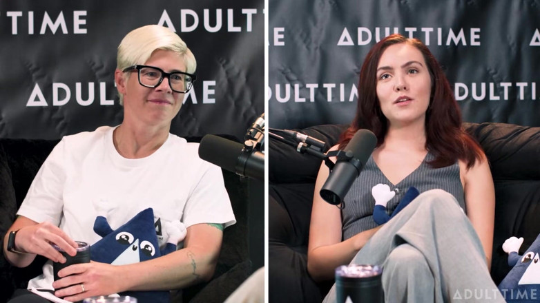 Adult Time Podcast: フレイヤ・パーカーは額にMILFのタトゥーを入れたい!大人向けポッドキャストの方がいいですか?