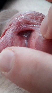 Masturbation with a Lot of Sperm