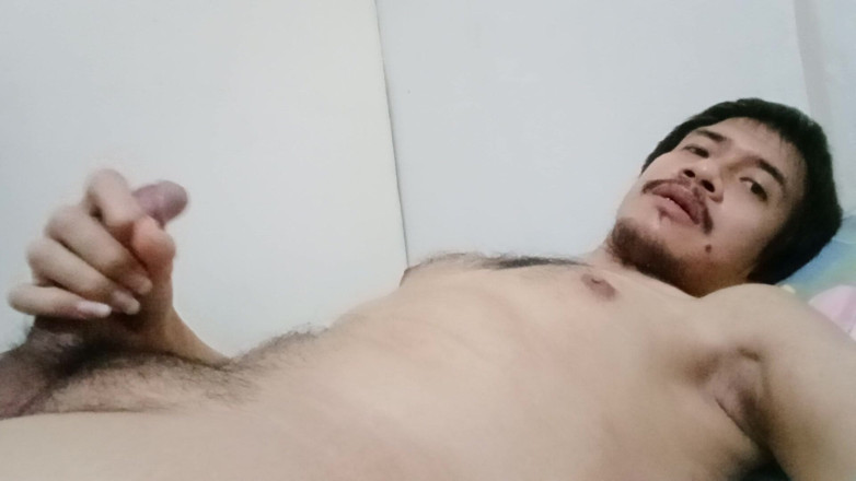 Piolo Alberto: Sitting to Lying Down Masturbation