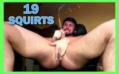 I'm all wet with my squirt fountains again!
