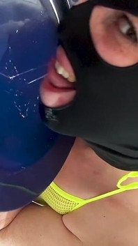 Ederlands Throat Goat Teen Lick Cum Board till efterrätt