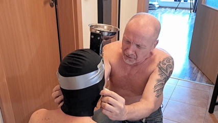 Master Drex: Funnel and piss