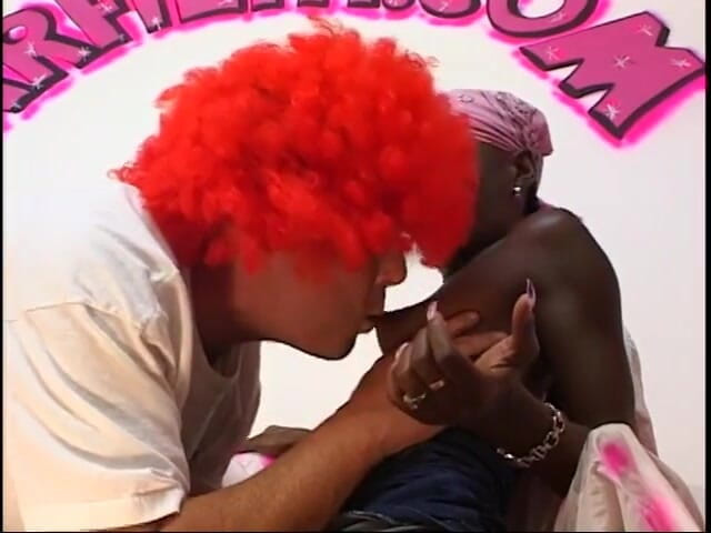 Hot and Wet: Skinny black girl gets bent over to get railed from...