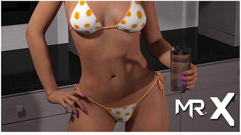 Mr Studio X: WaterWorld - vacker bikiniflicka E1 #4