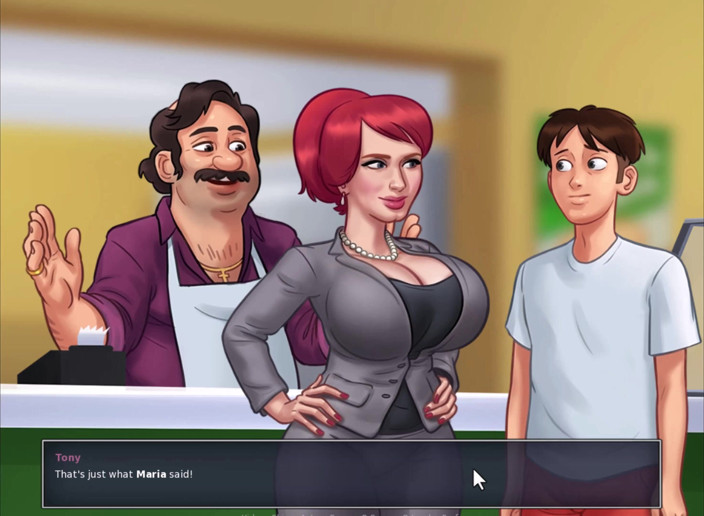 Johannes Gaming: Yaz mevsimi efsanesi - Jenny'nin göğüslerini emiyor