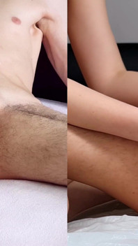 Combat de sperme 8 - massage de la prostate - gauche vs droite ?