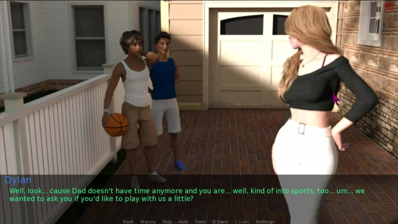 Visual Novels: A wife and stepmother part 33