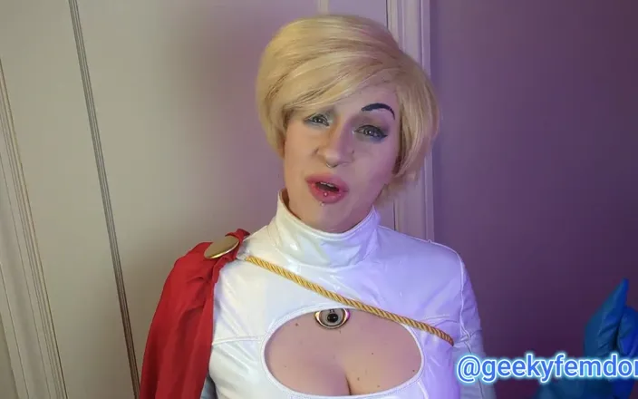 Geeky Femdom: Powegirl's Tits Mind Controls Simps