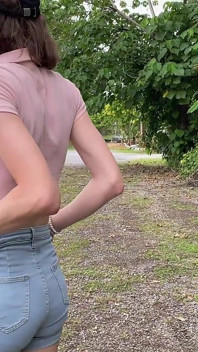 Cumshot in Public