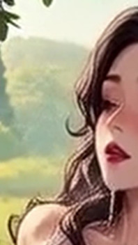 Waifu 花园女士 第一人称视角 完整视频 - 内裤一边插入和长凳特写啪