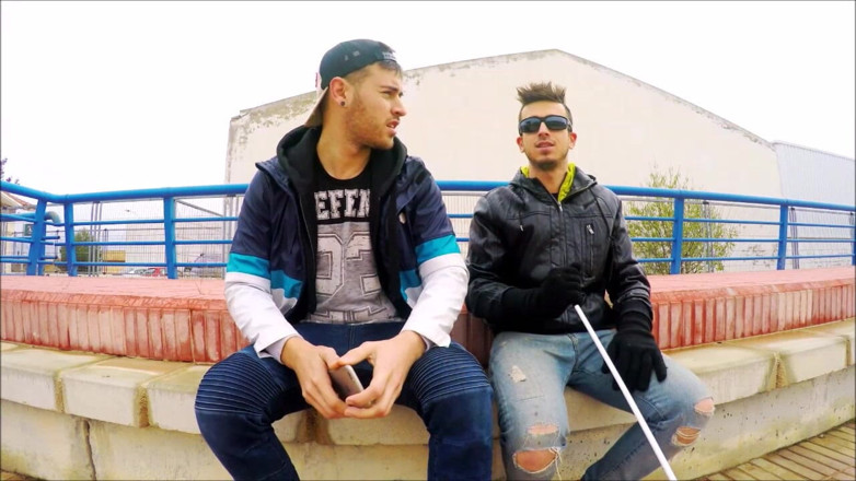 Carlos and Hector: I Pretend to Be Blind