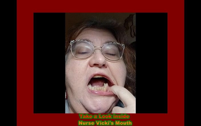 BBW nurse Vicki adventures with friends: Video solicitado, mira dentro de mi boca