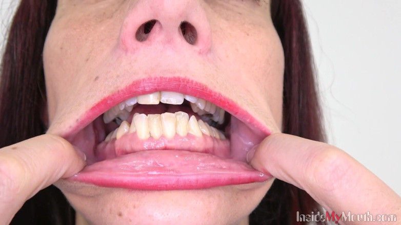 Inside My Mouth: Munfetischklipp med Ali Bordeaux Fullhd - Inuti min mun