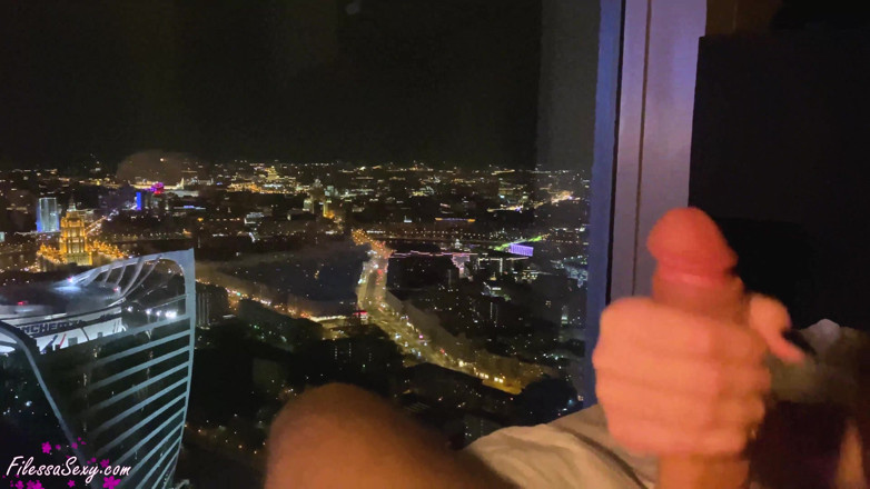 Filessa: Hot girlfriend sensual sucking dick and fucking near the window