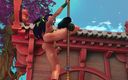 Game of Lust 3D: 3d akali lol múa cột