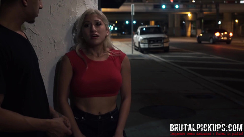 Latina Patrol: Teen Pickups - Cristi Ann Alley Cat Cunt