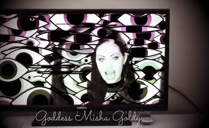 Goddess Misha Goldy: Umiliante istruzioni per un patetico jerkaholic solitario!
