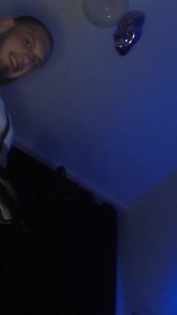 Straight Alpha in Suspenders with Leather Gloves