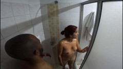 Jhodez1: Nam het diner mee naar huis die we douchten met...