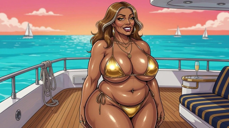 Huge Boobs: Donne di colore sexy in bikini