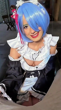 Zne Cosplay - Rem de la Re: zero Ft. Waifus Juice & Qrozne