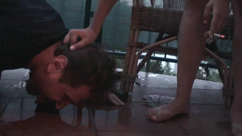 Femdom Austria: It Rained so Lick the Floor Bitch!